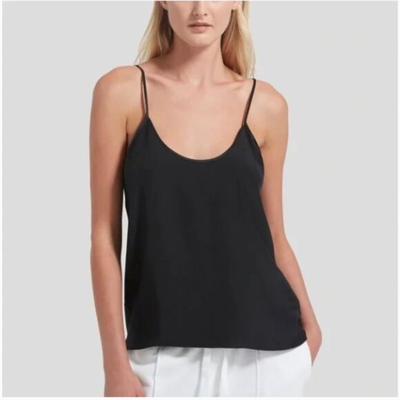 ATM Anthony Thomas Melillo Black Silk Cami Small - Picture 1 of 6
